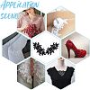 Polyester Embroidered Floral Lace Collar DIY-WH0326-47B-6