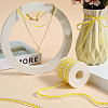 Gorgecraft Two Tone Polyester Wavy Fringe Trim Ribbon OCOR-GF0003-97E-4
