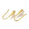 Rack Plating Brass Earring Hooks KK-C081-06G-2