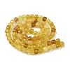 Natural Yellow Opal Beads Strands G-R013-C01-3