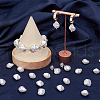 SUNNYCLUE 1 Strand ABS Plastic Imitation Pearl Beads Strands KY-SC0002-06-4