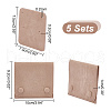 Velvet Jewelry Storage Drawstring Pouches ABAG-WH0032-55A-2
