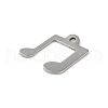 Non-Tarnish 201 Stainless Steel Charms STAS-C108-53P-2