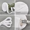 Cotton Cotton Twill Tape Ribbons OCOR-WH0057-30E-01-5