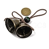 Halloween Iron Bell Hanging Ornaments HJEW-JM02433-3