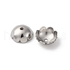 316L Surgical Stainless Steel Bead Caps STAS-C125-01B-P-2