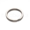 Non-Tarnish 304 Stainless Steel Split Key Rings X-STAS-M216-04-1