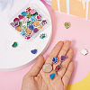 Craftdady Alloy Enamel Slider Charms and Large Hole Beads ENAM-CD0001-07-6