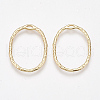 Brass Open Back Bezel Pendants X-KK-S350-404-1