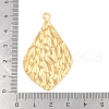 Ion Plating(IP) 304 Stainless Steel Big Pendants STAS-C106-09G-3