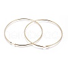 304 Stainless Steel Hoop Earrings EJEW-L226-001B-1