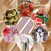 HOBBIESAY 12.5 Yards Sparkle Polyester Mesh Ribbon OCOR-HY0001-06-6