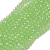 Imitation Jade Glass Beads Stands EGLA-A035-J3mm-D01-1