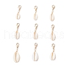 Shell Pendant Decoration HJEW-JM03185-02-2