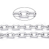 Aluminum Faceted Cable Chain CHA-N003-36P-2