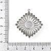 304 Stainless Steel Pendants STAS-B092-14P-3