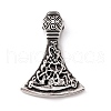 Tibetan Style 304 Stainless Steel Pendants STAS-P305-45AS-1