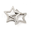Non-Tarnish 201 Stainless Steel Pendants STAS-D190-03P-1