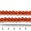 Natural Agate Beads Strands X-G-G390-6mm-03-2