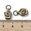 Tibetan Style Brass Pendants KK-M284-43AB-3