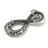 316 Surgical Stainless Steel Pendants STAS-Z073-70AS-01-2