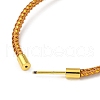 Braided Nylon Cord Bracelet Making MAK-L043-01G-08-2