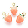 Alloy Enamel Pendants PALLOY-T090-49-1