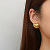 304 Stainless Steel Stud Earrings for Women FE9821-1-3