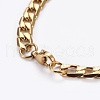 304 Stainless Steel Curb Chains Jewelry Sets SJEW-E328-07-6