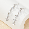 925 Sterling Silver Stud Earrings with Cubic Zirconia ML8666-5-1