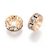 Brass Rhinestone Beads KK-N273-01B-G-2