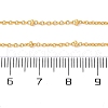 Long-Lasting Plated Brass Cable Chain Necklaces NJEW-K112-09G-NF-3