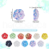 AHADERMAKER Transparent Glass Beads GLAA-GA0002-12-2