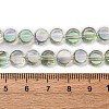 Electroplate Glass Beads Strands EGLA-C010-01A-HP05-4