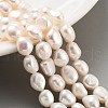 Natural Cultured Freshwater Pearl Beads Strands PEAR-P062-29F-1