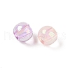 UV Plating Acrylic Beads OACR-Z020-16-2