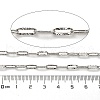 304 Stainless Steel Paperclip Chains CHS-A016-64P-A-2