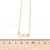 201 Stainless Steel Pendant Necklace for Women NJEW-F335-02G-07-3