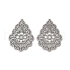 304 Stainless Steel Pendants STAS-U052-02F-P-1