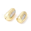 Electroplated Natural Baroque Keshi Pearl Beads KK-P305-01G-2