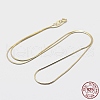 925 Sterling Silver Chain Necklaces STER-F039-11G-3