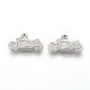 Tarnish Resistant 304 Stainless Steel Pendants STAS-O118-48P-1