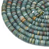 Natural Moss Agate Beads Strands G-P575-B31-6x1mm-3