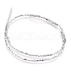Electroplate Non-magnetic Synthetic Hematite Beads Strands G-I208-21-B-1