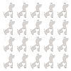 DICOSMETIC 40Pcs 201 Stainless Steel Pendants STAS-DC0013-20-1