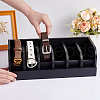 Bamboo Belt Organizer Holder with 6 Compartments AJEW-WH0166-77B-3