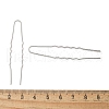 Brass Hair Sticks KK-U057-18P-3