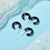 Hypoallergenic Bioceramics Zirconia Ceramic Ring Stud Earrings EJEW-Z023-02C-2