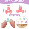  2856Pcs Opaque Acrylic Beads FIND-NB0005-51B-2