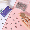SUNNYCLUE 100Pcs 304 Stainless Steel Lobster Claw Clasps STAS-SC0007-14-3
